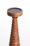 Light&living Kaarsenhouder Ø13,5x35 cm ALMOLA mango hout licht bruin