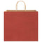 Papieren kraftzakken 50 st met hengsels 32x22x28 cm rood