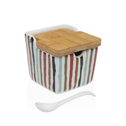 Suikerpot Versa Ligne Keramisch 8,8 x 8,5 x 8,8 cm