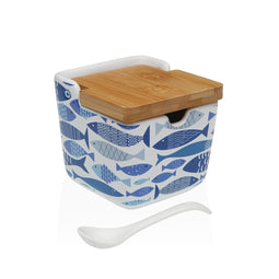 Suikerpot Versa AQUA 2 Keramisch 8,8 x 8,5 x 8,8 cm