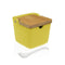 Suikerpot Versa Geel Keramisch 8,8 x 8,5 x 8,8 cm