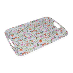 Snackdienblad Versa Melamine 31 x 3 x 46,2 cm Blommor