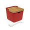Suikerpot Versa Rood Keramisch 8,8 x 8,5 x 8,8 cm