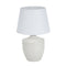 Bureaulamp Versa Aurelia Wit Katoen Keramisch 40 W 20 x 31,5 cm