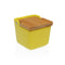 Zoutvaatje met deksel Versa Geel Keramisch 8,8 x 8,5 x 8,8 cm