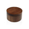 Zoutvaatje met deksel Versa Bamboe Acacia 11,7 x 6,8 x 11,7 cm