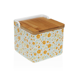 Zoutvaatje met deksel Versa CLIVIA Keramisch Dolomite 12,2 x 11,5 x 12,2 cm