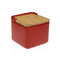 Zoutvaatje met deksel Versa Rood Keramisch 12,2 x 11,5 x 12,2 cm