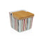 Zoutvaatje met deksel Versa LIGNE Keramisch 8,8 x 8,5 x 8,8 cm
