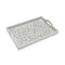 Dienblad Versa Dotty Hout MDF 24 x 4,5 x 34 cm