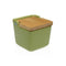 Zoutvaatje met deksel Versa Groen Keramisch 8,8 x 8,5 x 8,8 cm