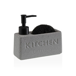 Keukengootsteen Tidy Versa Grijs Keramisch Plastic 6 x 8 x 16 cm