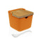 Suikerpot Versa Oranje Keramisch 8,8 x 8,5 x 8,8 cm
