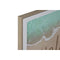 Schilderij Home ESPRIT Strand Mediterrane 72,5 x 3 x 52,5 cm (2 Stuks)