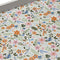 Dienblad Versa Hout MDF 24 x 4,5 x 34 cm Blommor