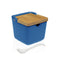 Suikerpot Versa Blauw Keramisch 8,8 x 8,5 x 8,8 cm