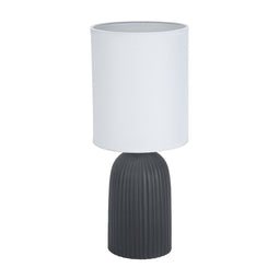 Bureaulamp Versa Zwart Katoen Keramisch 40 W 15 x 36 cm
