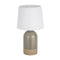 Bureaulamp Versa Duo Linnen Keramisch 40 W 18 x 32,5 cm