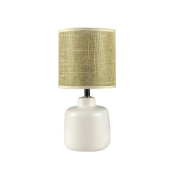 Bureaulamp Versa Wit Keramisch 13 x 28 x 13 cm