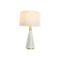 Bureaulamp Home ESPRIT Wit Gouden 50 W 220 V