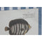 Schilderij Home ESPRIT Blauw Vis 40 X 2,5 X 55 cm (4 Stuks)