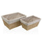Wasmand Versa Zenit Bruin Zeealgen 22 x 15 x 32 cm