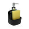 Zeepdispenser Versa Zwart Keramisch 9,4 x 17,8 x 10,5 cm