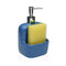 Zeepdispenser Versa Blauw Keramisch 9,4 x 17,8 x 10,5 cm