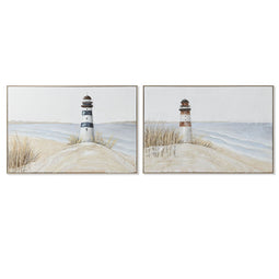Schilderij Home ESPRIT Mediterrane (2 Stuks)