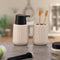 Zeepdispenser Versa Beige Keramisch Bamboe