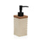 Zeepdispenser Versa Beige Keramisch Bamboe