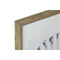 Schilderij Home ESPRIT Grijs Natuurlijk 50 x 2,5 x 60 cm (4 Stuks)