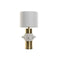 Bureaulamp Home ESPRIT Wit Gouden 50 W 220 V