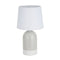 Bureaulamp Versa Duo Beige Linnen Keramisch 40 W 18 x 32,5 cm