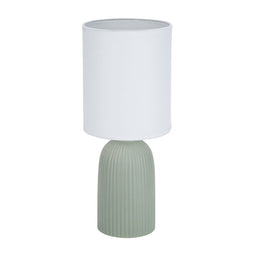Bureaulamp Versa Groen Katoen Keramisch 40 W 15 x 36 cm