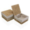Wasmand Versa Nadir Bruin Zeealgen 23 x 12,5 x 23 cm