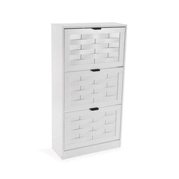 Schoenenrek Versa Wit 24 x 115 x 60 cm