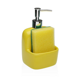 Zeepdispenser Versa Geel Keramisch 9,4 x 17,8 x 10,5 cm