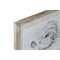Schilderij Home ESPRIT Grijs Vis (4 Stuks)