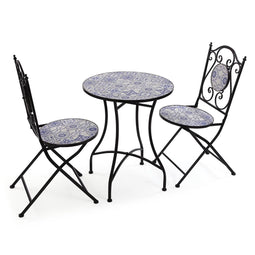 Tafel met twee stoelen Versa Melo 60 x 71 x 60 cm