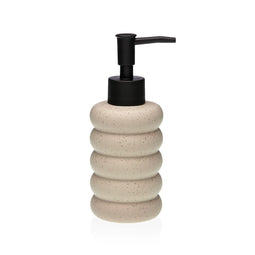 Zeepdispenser Versa Beige Keramisch Bamboe