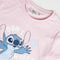 Zomerpyjama Stitch Roze Maat 14 Jaar