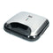 Tosti apparaat TM Electron Staal 750 W Dubbel