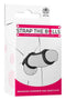 NMC SILICONE COCK STRAP WITH BALL STRETCHER BLACK