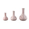 PTMD Hailey Pink Ceramic Round Vase Narrowed Top L