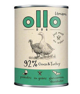 OLLO Umami Goose and turkey - natvoer voor honden - 400g