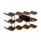 Flessenrek Andrea House Walnoot 42 x 16 x 23 cm