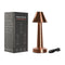 Bureaulamp Home ESPRIT Koper Gouden Zilverkleurig Metaal (3 Stuks)