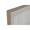 Schilderij Home ESPRIT Wit Groen Beige Donker grijs polyestyreen Canvas Strepen Stads (2 Stuks)