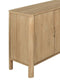 DTP Home Dresser Forte, 4 doors,85x180x45 cm, teakwood natural